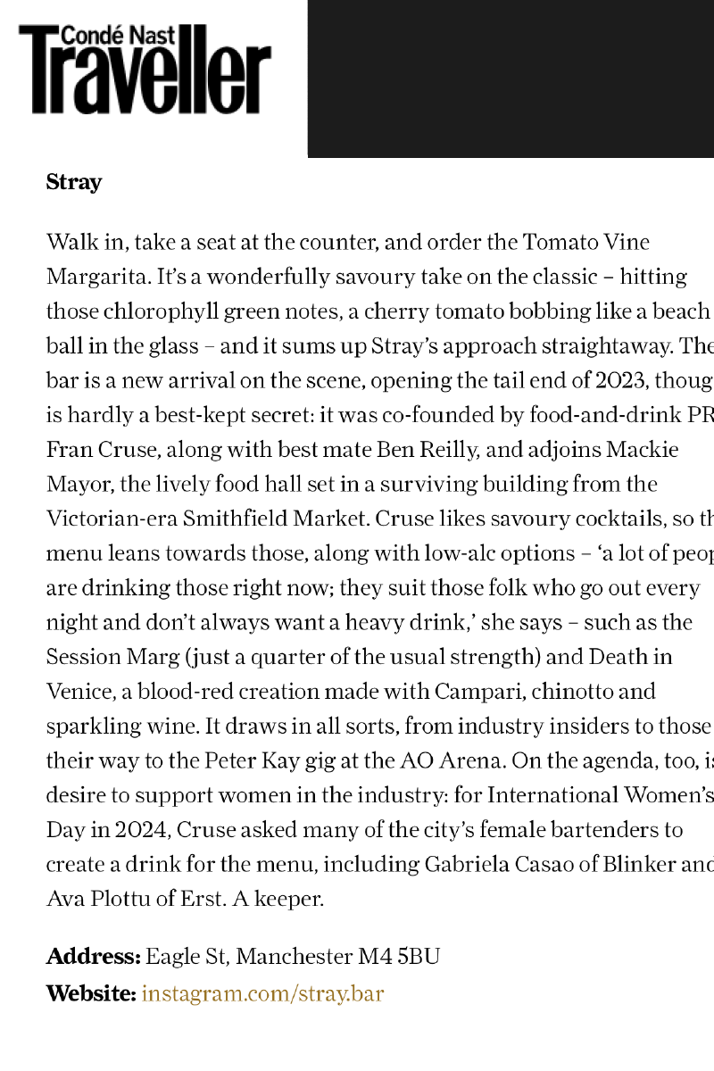 Press feature in ELLE